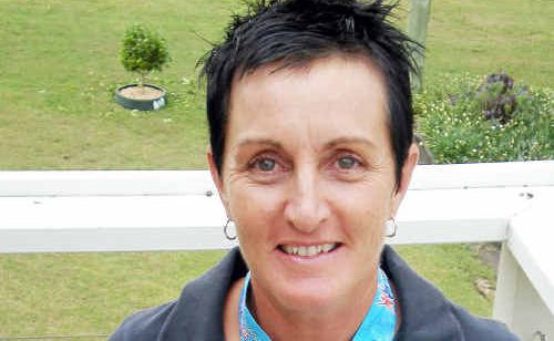 Gympie’s Pam Dray shows off her gold medal in touch football from the Pan Pacific Games at the Gold Coast last weekend. Gympie’s Pam Dray shows off her gold medal in touch football from the Pan Pacific Games at the Gold Coast last weekend.
